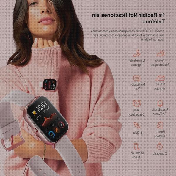 Análisis de los 32 mejores Amazfit Gts Relojes Smartwatch Rose Pink