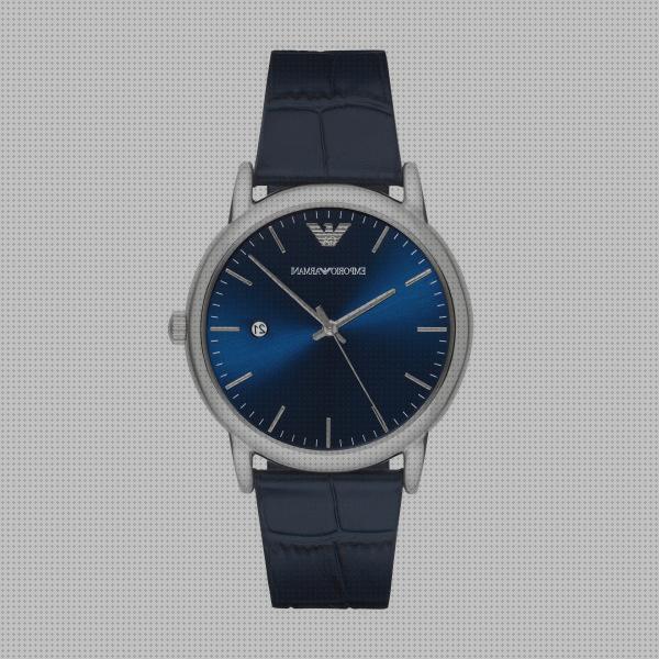 Opiniones de los 16 mejores Armani Relojes De Correas De Cueros Azules