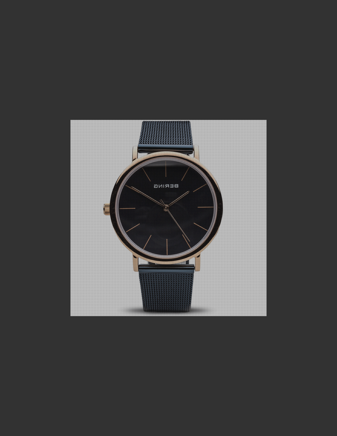 Las mejores reloj bering bering mujer reloj plata y oro rosa