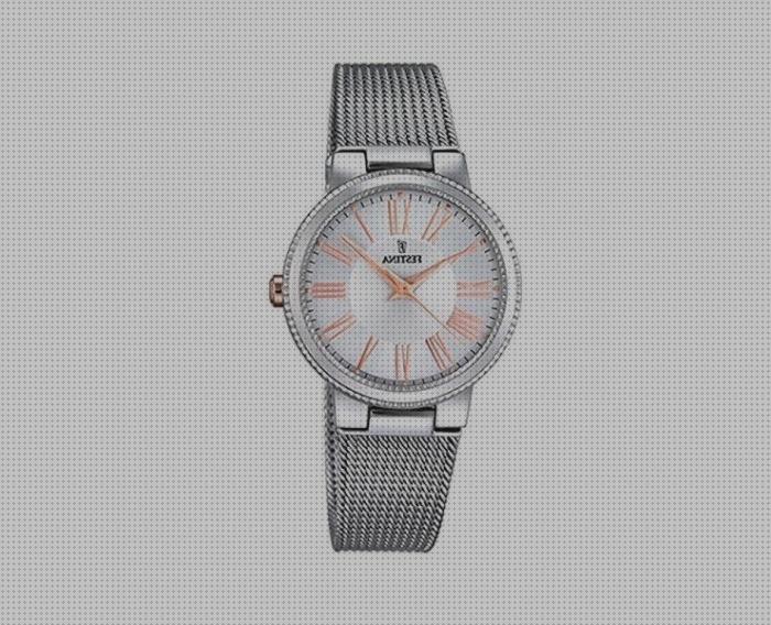 Review de black friday reloj plata mujer