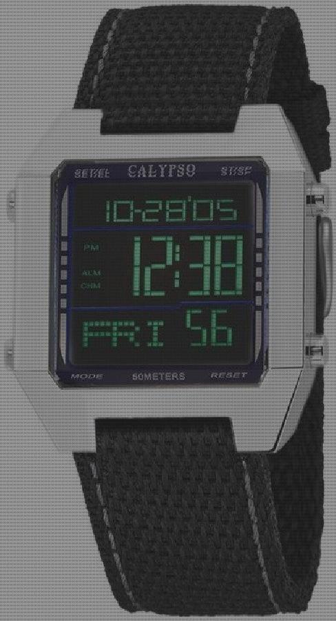 Las mejores calipso calipso reloj hombre negro