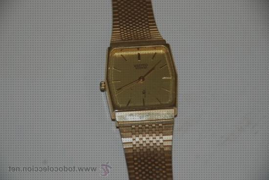 Las mejores hombres citizen citizen hombre reloj antiguo dorado rectangular