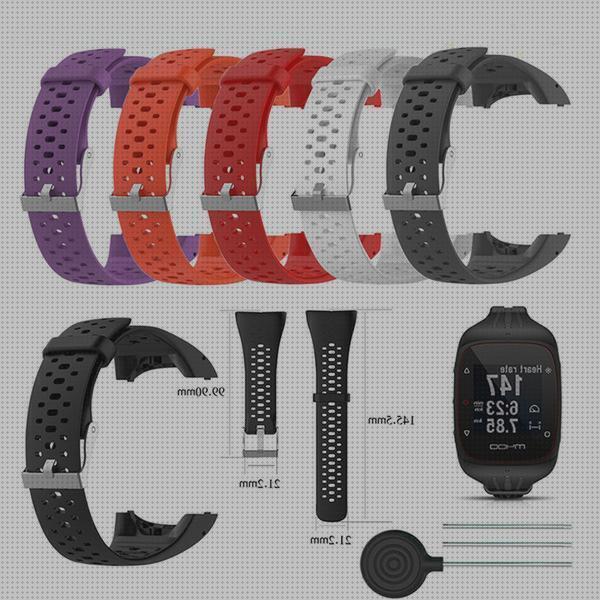 Las mejores marcas de m400 gps correa de reloj gps m400
