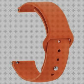 ¿Dónde poder comprar 20mm correa de reloj silicona naranja 20mm?