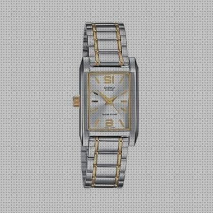 Review de correa metalica bicolor reloj casio
