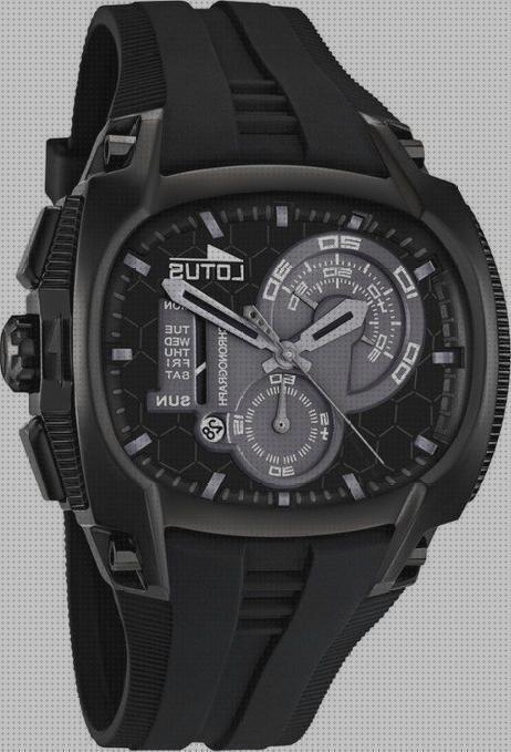 Review de lotus reloj hombre pulsera de caucho de colores