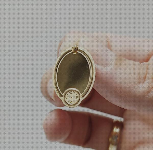 Las mejores medallas medalla plata con reloj grabado