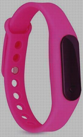 Las mejores marcas de led moda led reloj silicona caucho mujer