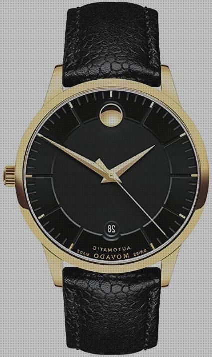 Las mejores marcas de movado movado reloj de hombre movado 0606283 automático de acero