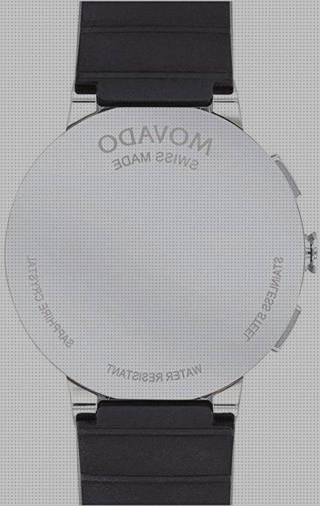 Las mejores marcas de movado movado reloj de hombre movado sapphire 0607240 de silicona negro