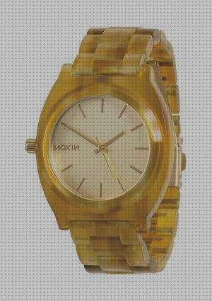 Review de nixon reloj hombre color champagne