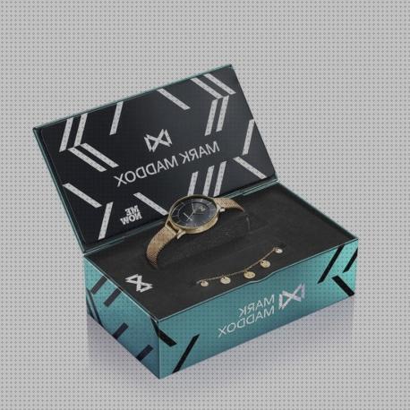 Las mejores marcas de pulseras pack reloj de mujer mark maddox 2 pulseras plateado