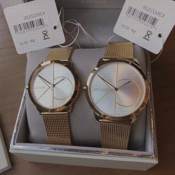 ¿Dónde poder comprar klein relojes pareja de relojes hombre y mujer calvin klein?