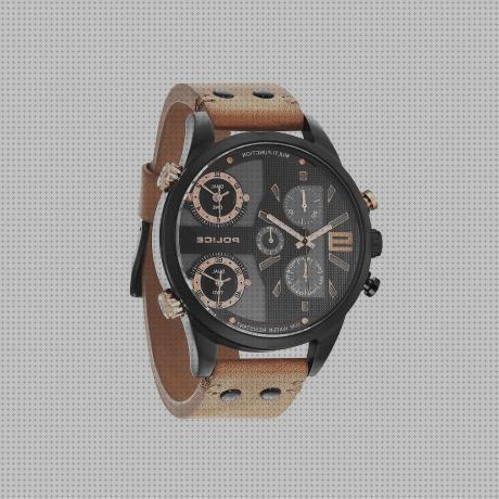 ¿Dónde poder comprar police police reloj de hombre copperhaed de piel negro?