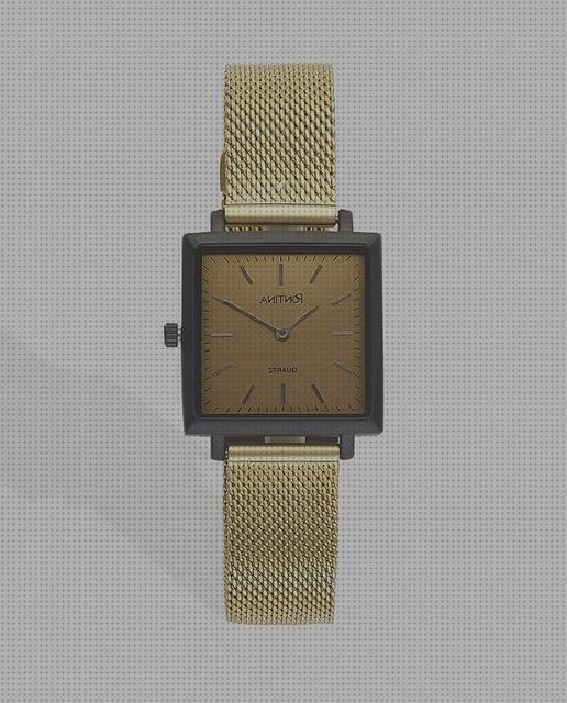 Review de pontina reloj de mujer pontina de malla de metal