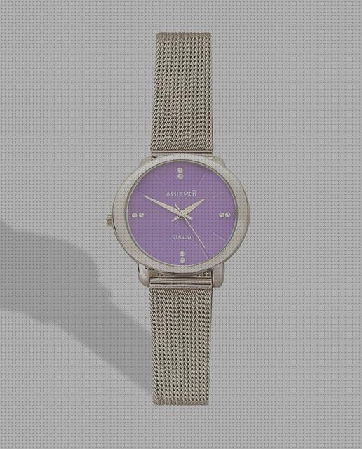 Las mejores marcas de pontina pontina reloj de mujer pontina de malla de metal