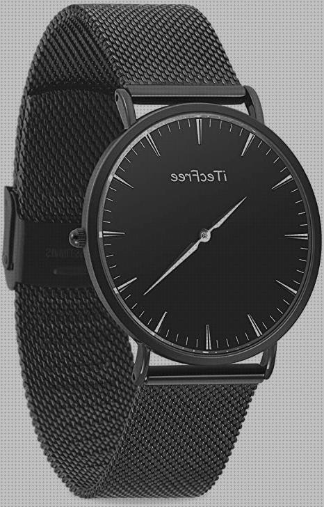 Review de pulsera cuello ancho reloj hombre