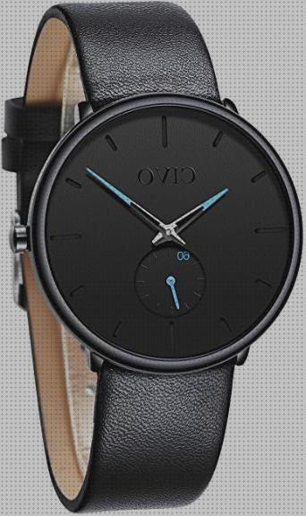 Las mejores pulseras pulsera cuero hombre negra reloj