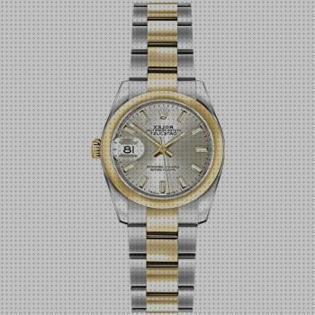 Review de pulsera metalica reloj mujer tipo rolex