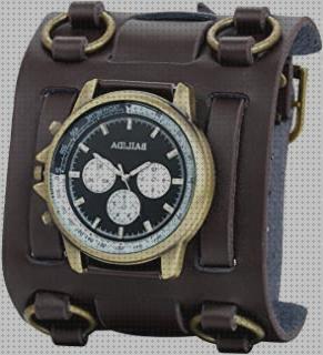 Review de pulseras cuero y reloj hombre