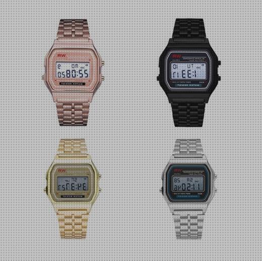 Los 33 Mejores Relojes De Aceros Inoxidables Digitales De Hombres