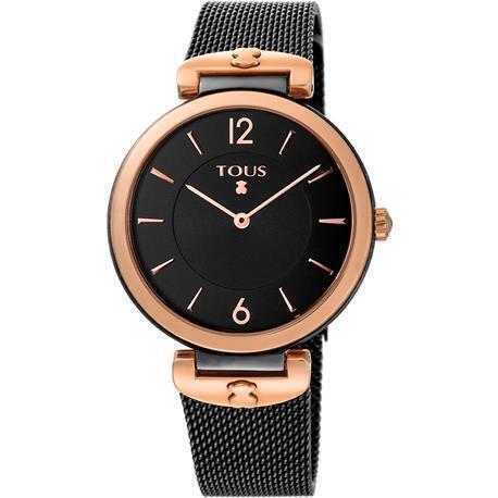 Review de reloj acero mujer esfera negra