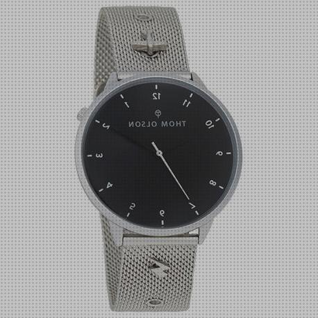 Review de reloj acero plata hombre