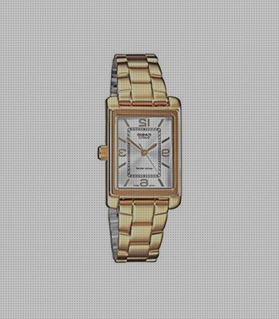 Review de reloj analogico casio dorado hombre