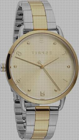 Review de reloj analogico mujer acero bicolor