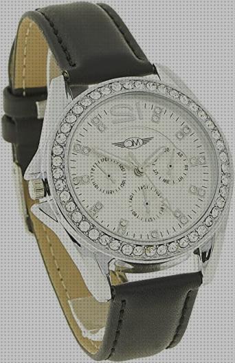 Review de reloj analogico mujer plata