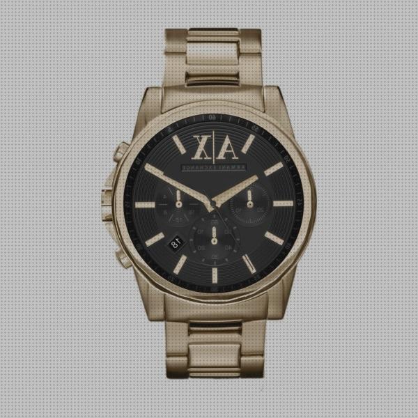 Los mejores 23 Relojes Armani Exchange Dorados De Hombres