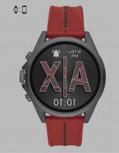 Review de reloj armani exchange hombre esfera roja