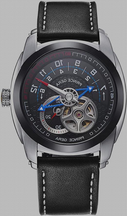 Las mejores tourbillon reloj automatico hombre tourbillon esqueleto pequeño