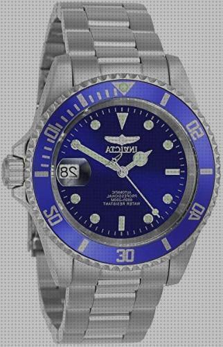 Review de reloj automatico sumergibles mujer azul