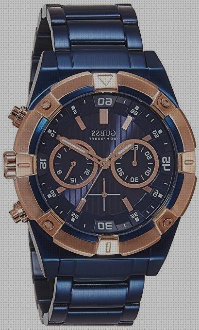 Review de reloj azul hombre guess