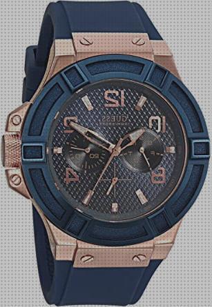 Opiniones de guess reloj azul hombre guess