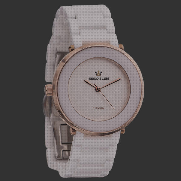 Las mejores belle reloj belle queen dorado mujer