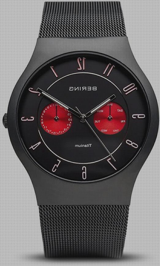 Review de reloj bering hombre rojo