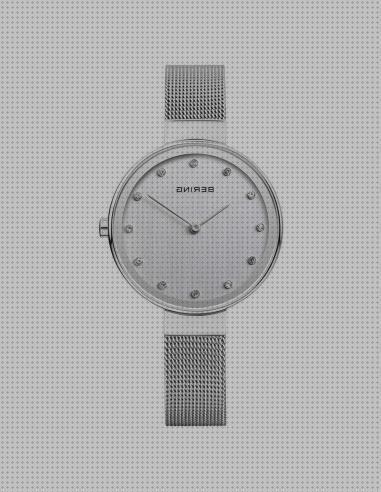 Review de reloj bering mujer clásico malla fina plateado y rosado