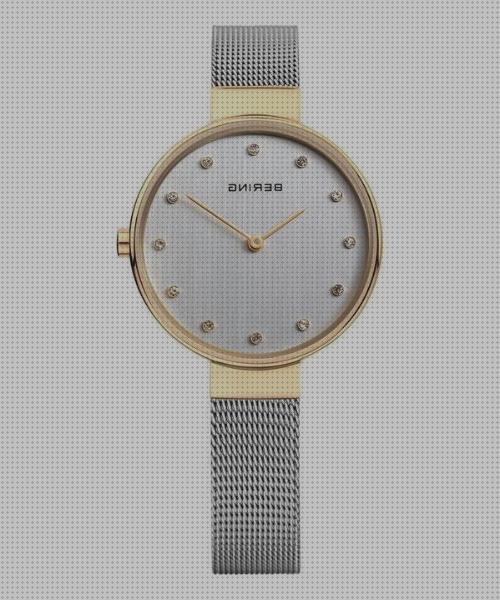 Donde comprar reloj bering mujer dorado
