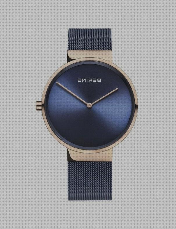Las mejores reloj bering reloj bering mujer plata y esfera azul