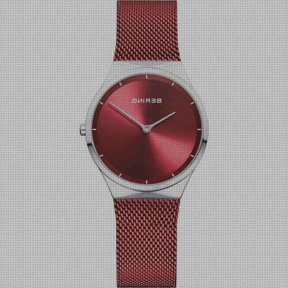 Las mejores marcas de reloj bering reloj bering mujer rojo