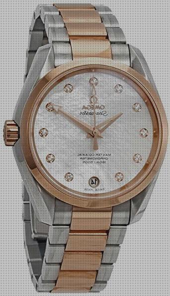 Review de reloj bicolor omega mujer