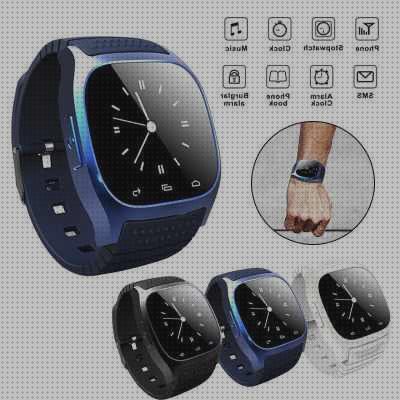 Las mejores hombres reloj bluetooth rwatch reloj inteligente m26 de los hombres