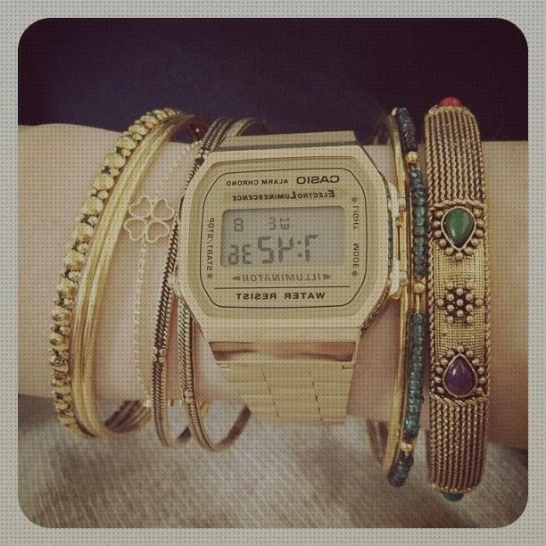 Opiniones de dorados relojes casio reloj casio dorado digital mujer
