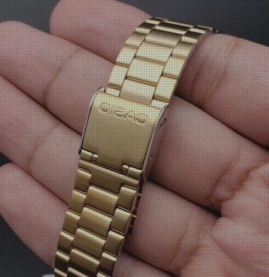 Review de reloj casio dorado hombre original