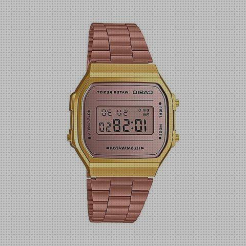Review de reloj casio dorado mujer original