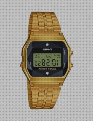 Review de reloj casio hombre a159wged 1ef dorado diamante