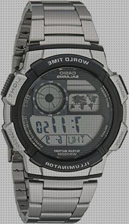 Review de reloj casio hombre correa plateada