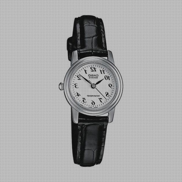 Review de reloj casio mujer correa cuero